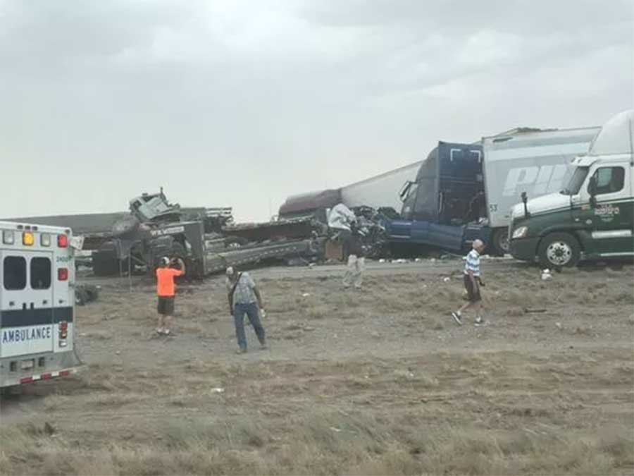 Carambola en Nuevo México deja seis muertos