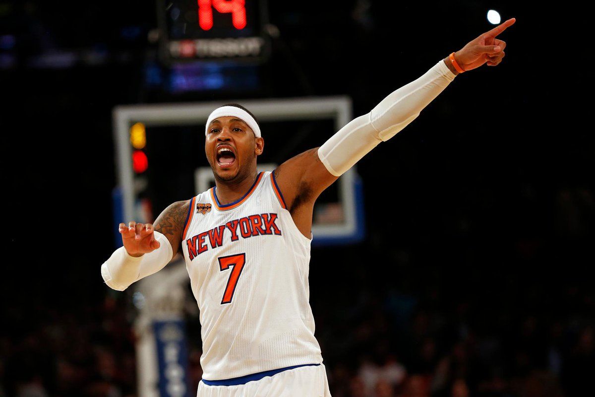 Phil Jackson deja presidencia de los Knicks - carmelo-anthony