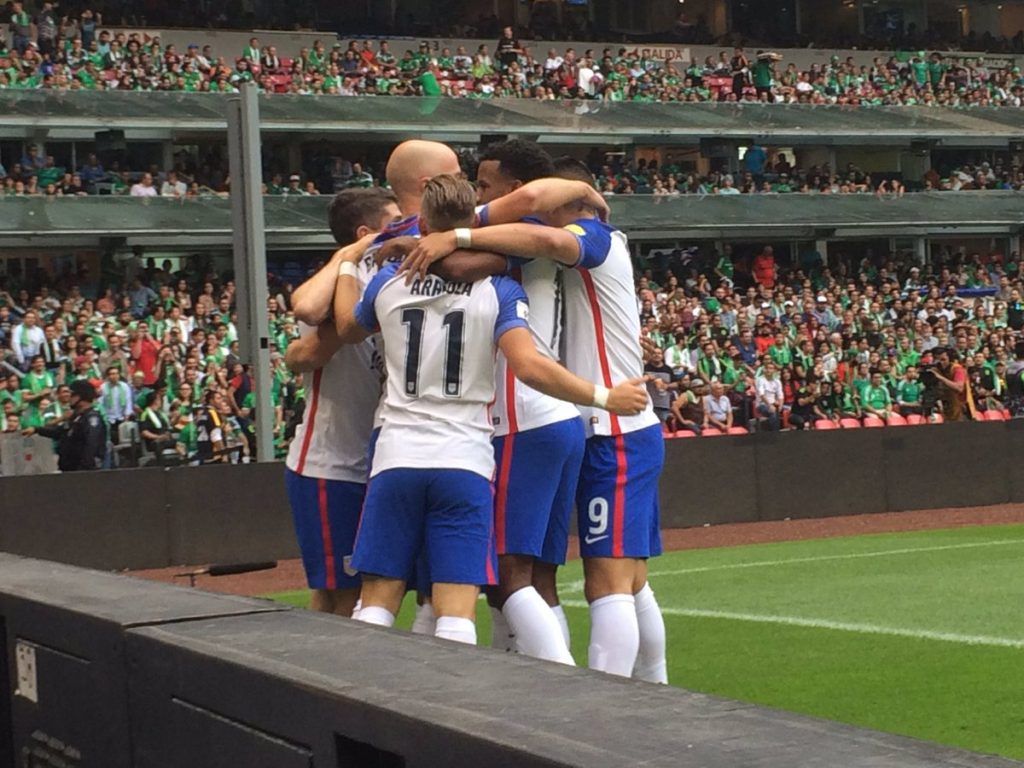 México no pasa del empate con Estados Unidos - celebración-eeuu-1024x768