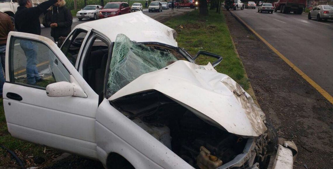 Choque en la Toluca-Tenango deja cinco heridos - choque