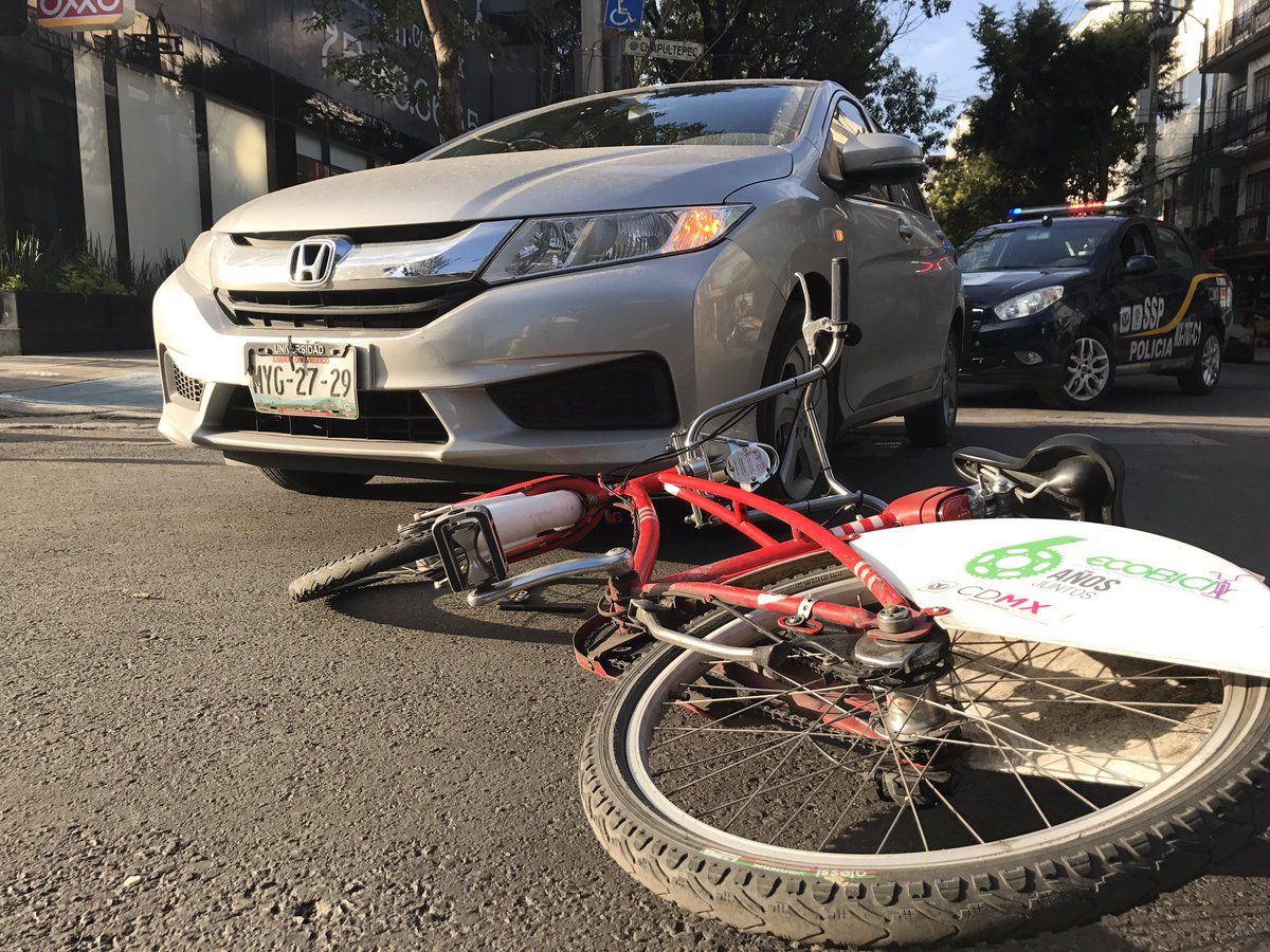Atropellan a ciclista en la Roma
