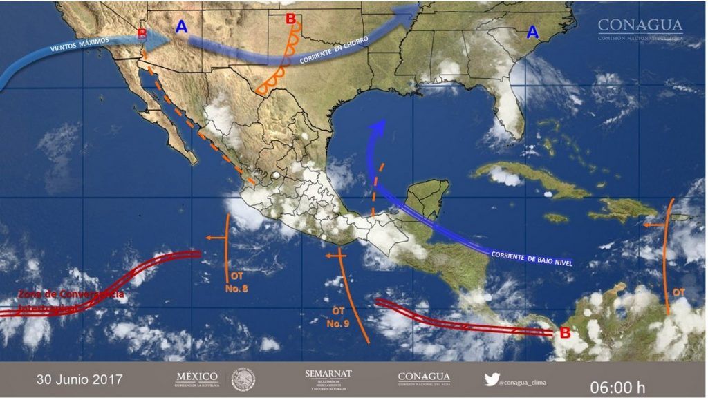 Prevén temperaturas de más de 40 grados en el norte del país - clima-30-jun1-1024x579
