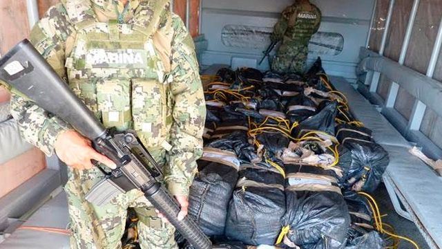 Aseguran más de una tonelada de cocaína en Chiapas