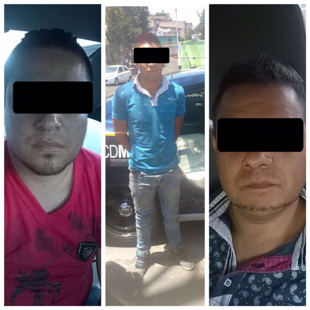 Detienen a asaltantes de bancos en la Ciudad de México - detenidos-1024x1024