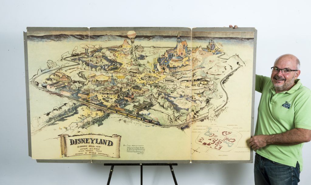 Subastan mapa de Disneyland por 708 mil dólares - disneyland-1024x610