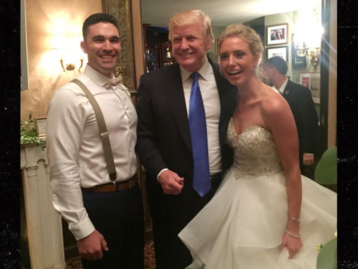 Donald Trump aparece de sorpresa en una boda - donald-trump-boda