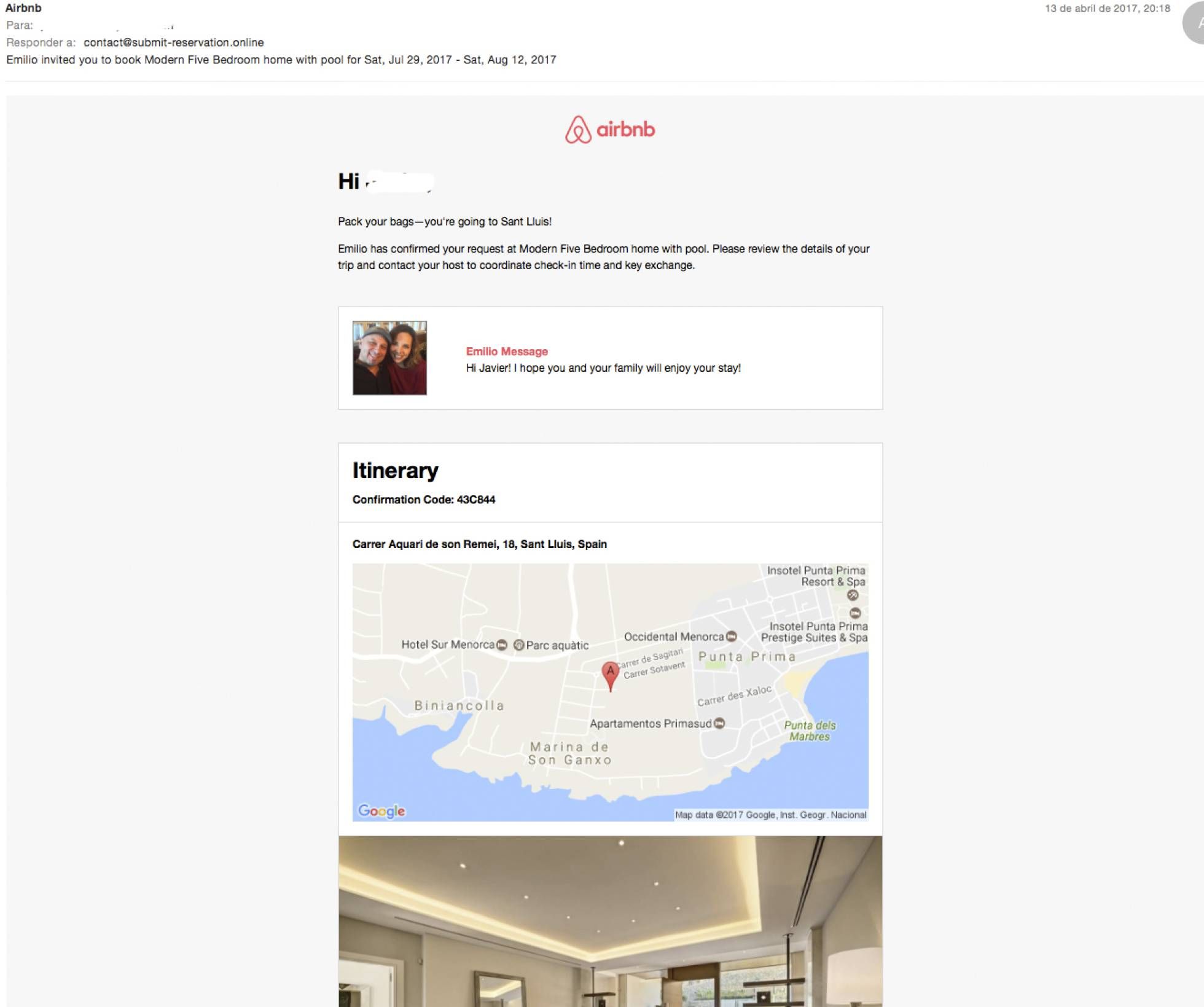La estafa que se ha vuelto común en Airbnb - engaño-11