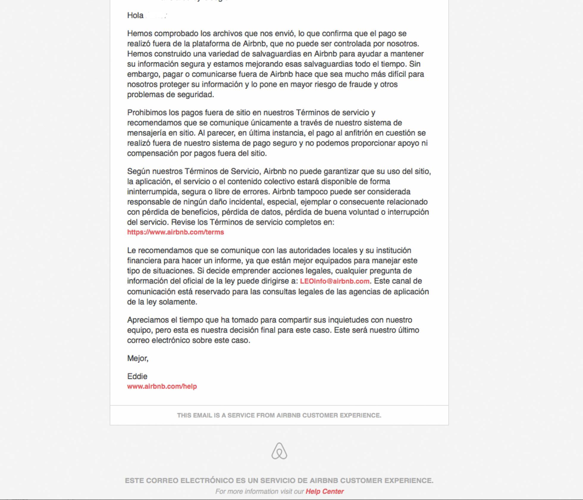 La estafa que se ha vuelto común en Airbnb - engaño-4