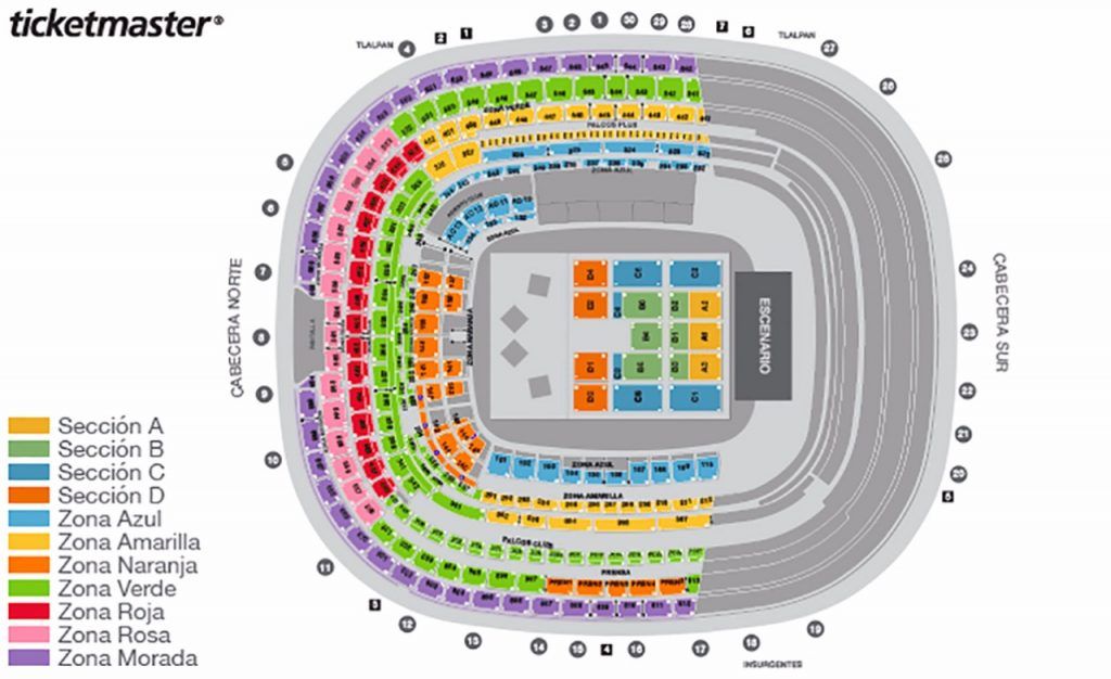 Anuncian concierto de Paul McCartney en México - estadio-azteca-paul-mccartney-1024x626