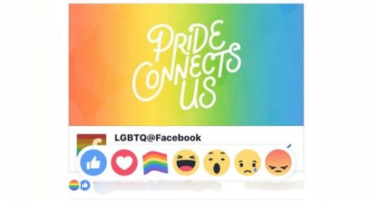 Facebook incorpora reacción ‘Me enorgullece’ en el mes LGBT