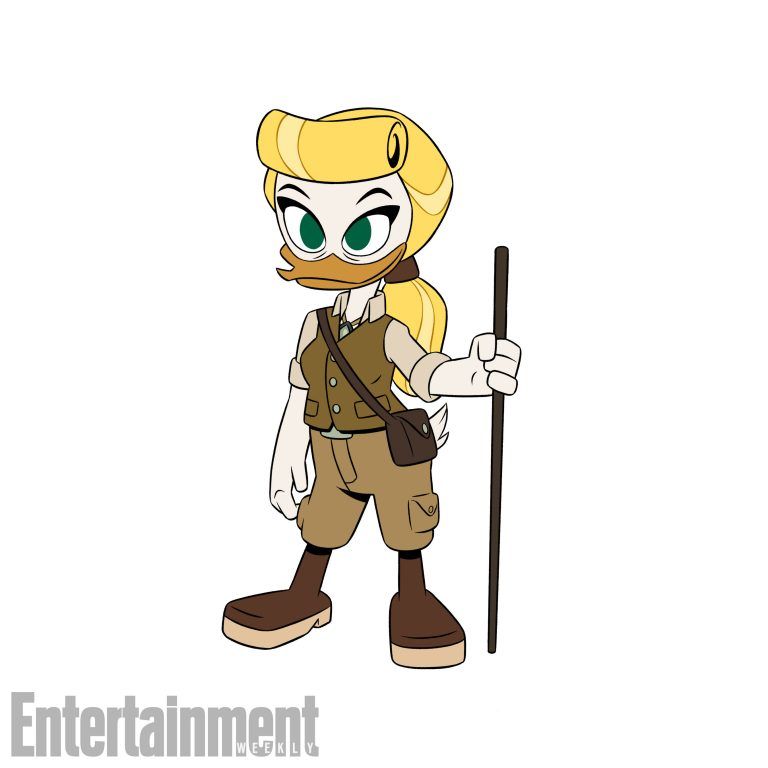 Los nuevos personajes de Patoaventuras - goldie