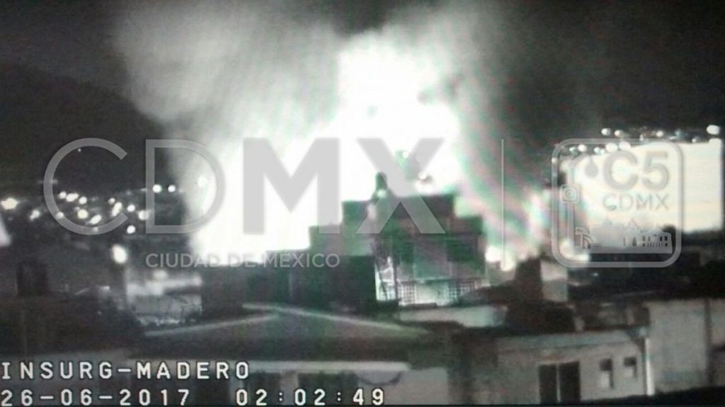 Sofocan incendio en fábrica de pinturas en Iztapalapa - incendio-iztapalapa-1024x575