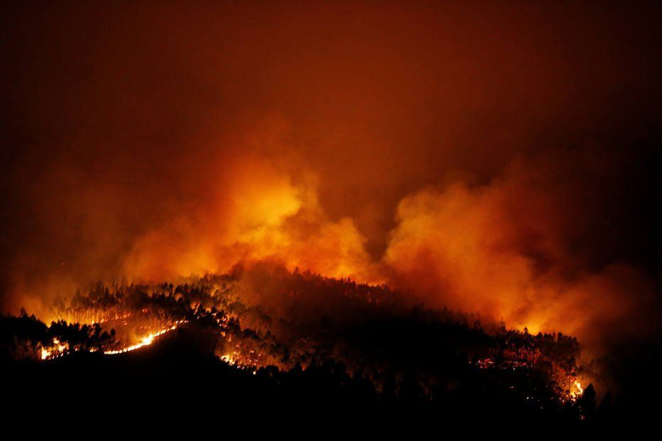 Al menos 62 muertos por incendios forestales en Portugal - incendios-portugal