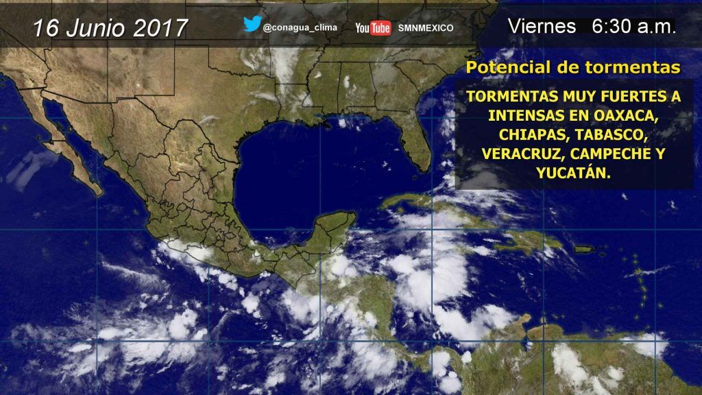 Pronostican lluvias en gran parte del país - infografia_general-1024x576