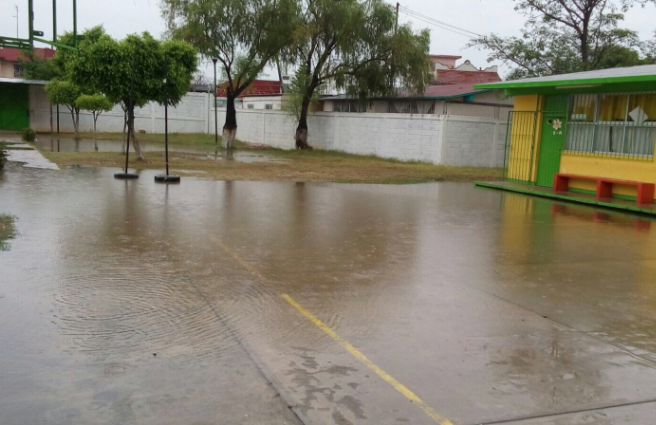 Inundaciones en Tabasco por la Depresión Tropical 2 - inundación-escuelas-tabasco