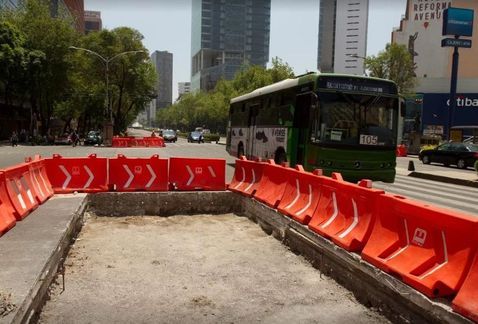AMDA se resiste, pero decisión ya está tomada: Metrobús en Reforma va