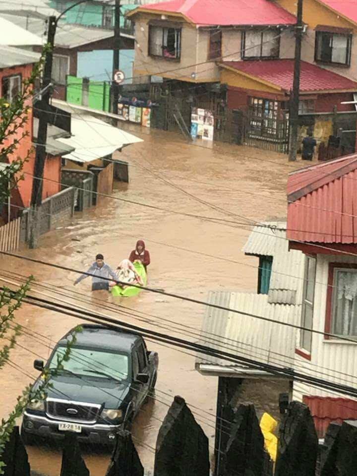 Lluvias dejan cuatro muertos en Chile - lluvias-chile-@Pokecar