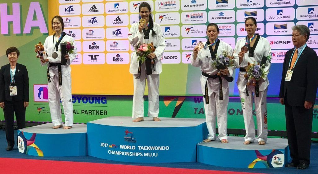 María Espinoza gana bronce en Mundial de Taekwondo - maria-del-rosario1-1024x561