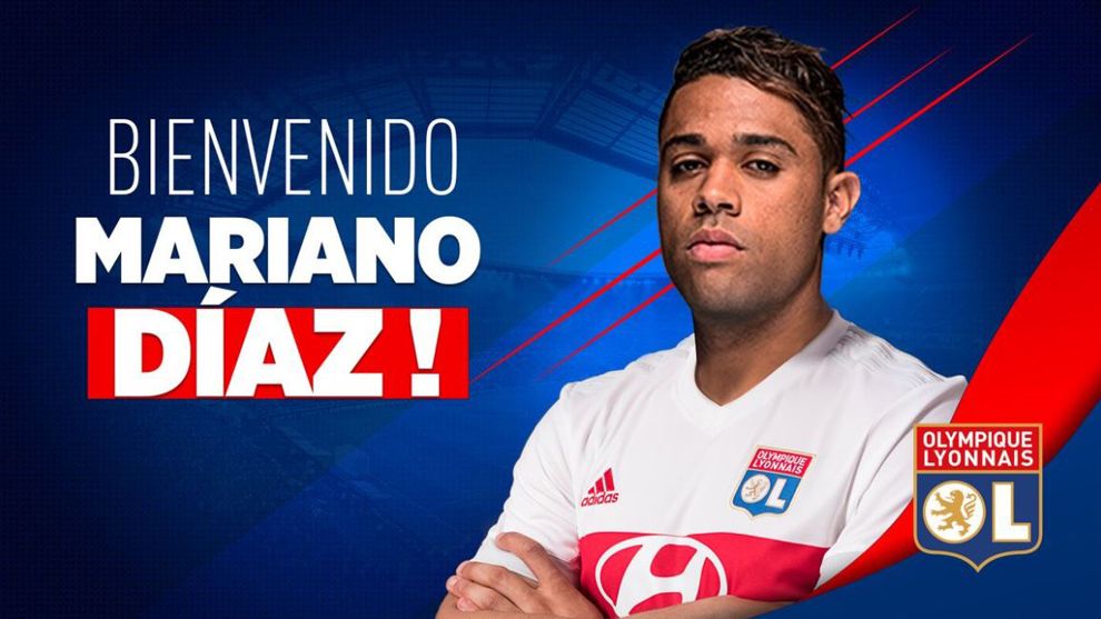 Mariano Díaz sale del Real Madrid y llega al Lyon