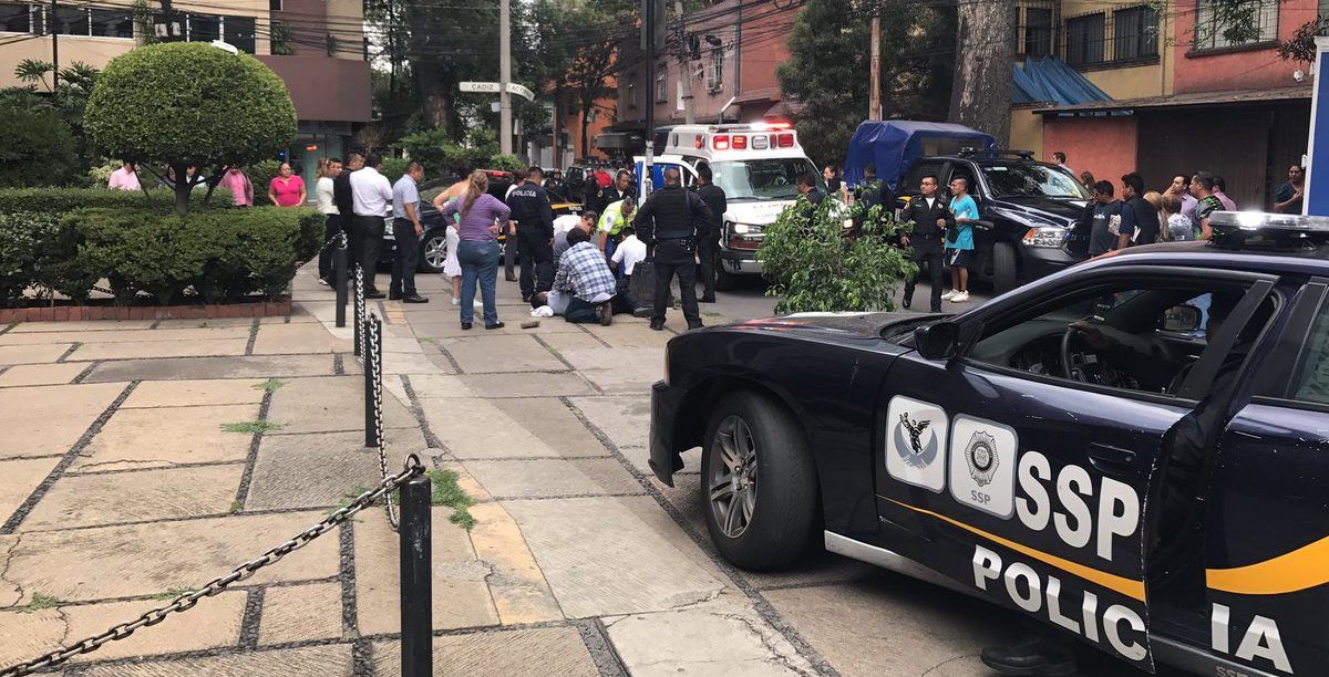 #Video Balean a dos repartidores de Marinela en Mixcoac