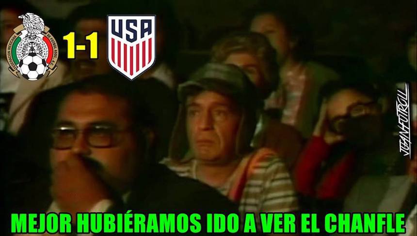 Los mejores memes del México vs Estados Unidos - meme-eua-mexico