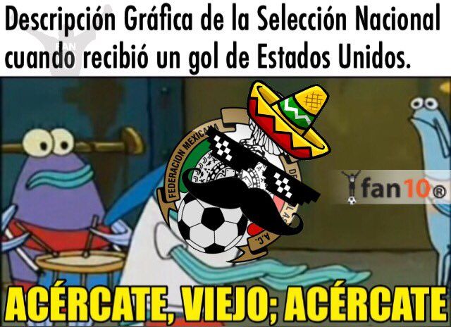 Los mejores memes del México vs Estados Unidos - memes