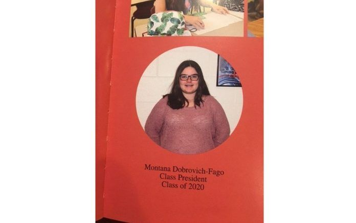 Escuela edita imágenes del anuario para censurar mensajes a favor de Trump - montana-trump-e1497367635288