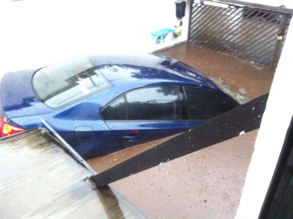 #Videos Lluvias dejan 120 casas afectadas en Naucalpan - naucalpan-lluvias1-1024x765