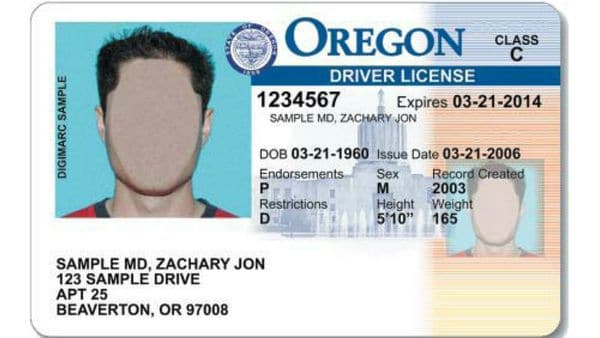 Oregon añade tercera opción de género en licencias de conducir - oregon-driver-license1