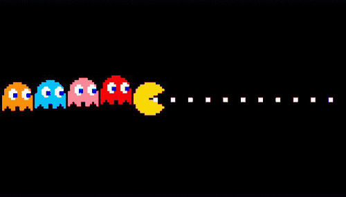 Turquía da a conocer lista de videojuegos dañinos para la juventud - pacman-gif