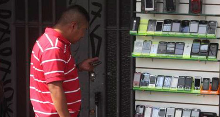 Así están robando en el Centro - plaza-del-celular