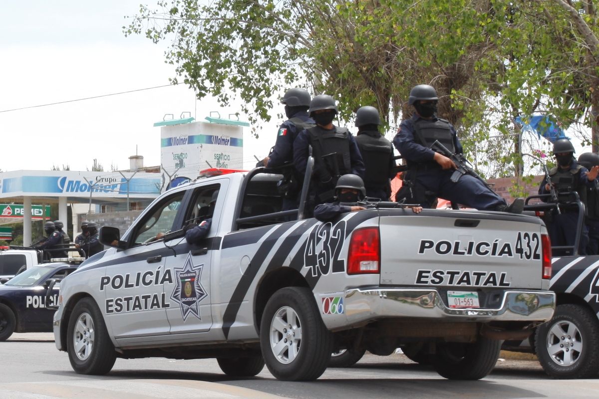 Desaparecen cuatro policías en Zacatecas