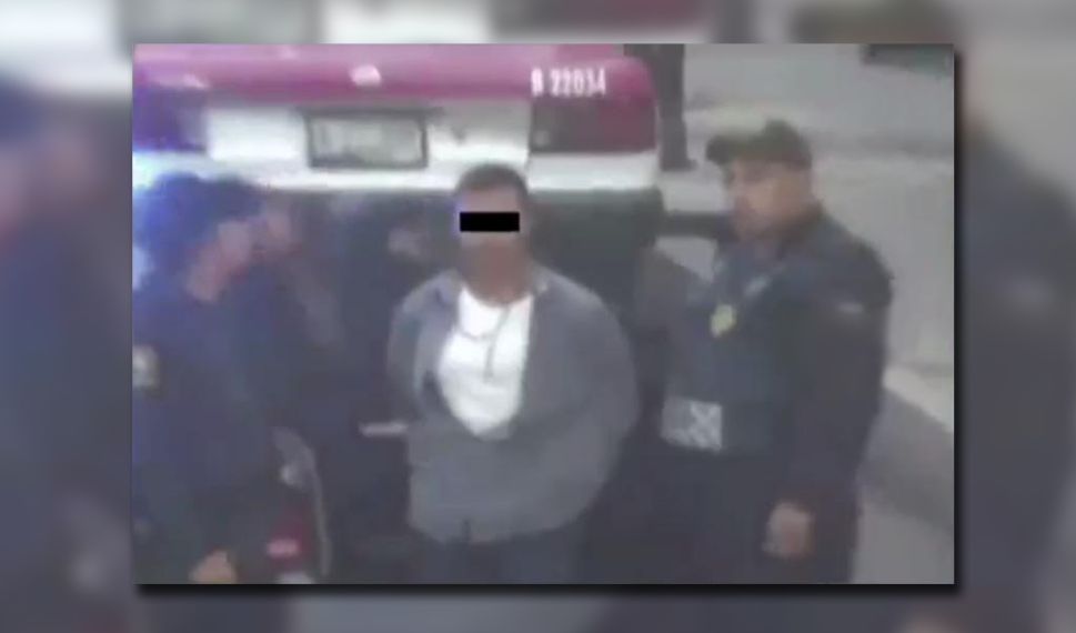 #Video Policías capitalinos detienen a secuestrador luego de persecución