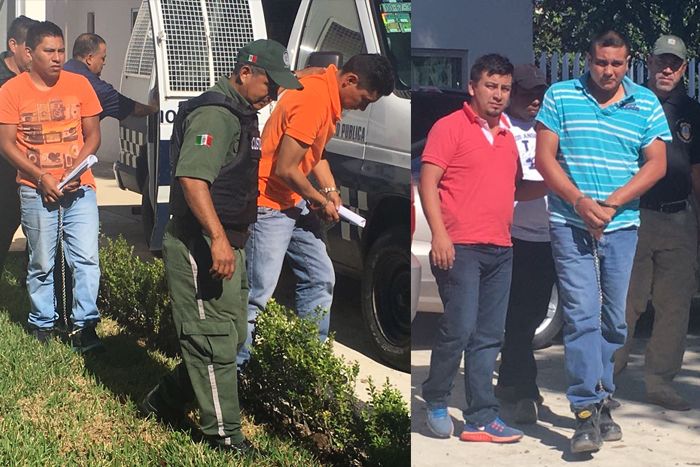 Detienen a tres expolicías implicados en asesinato de Gibrán Martíz - policiasdetenidos-asesinato-gibran