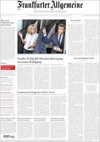 AMLO y Macron en primeras planas del lunes - portadas-12-junio-alemania