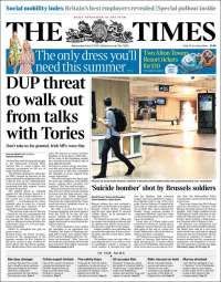 Venezuela, Osorio Chong y Barclays en primeras planas - portadas-21-jun-times