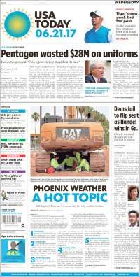 Venezuela, Osorio Chong y Barclays en primeras planas - portadas-21-jun-usat