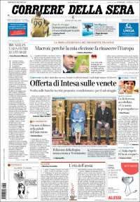 Venezuela, el Tri y Uber en primeras planas del jueves - portadas-22-jun-italia