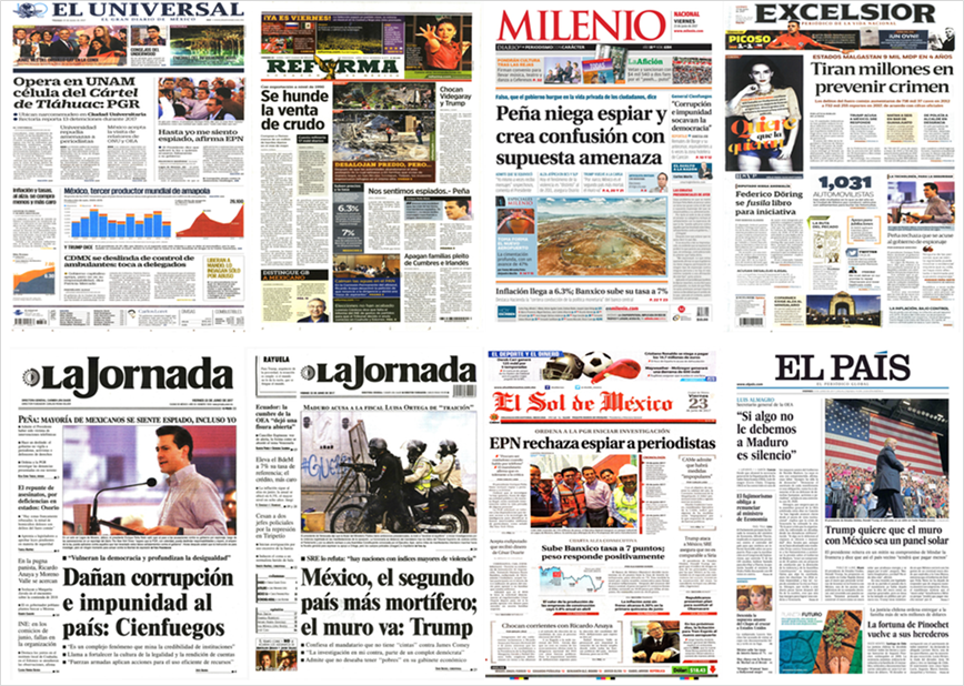 EPN y ley de Salud de EE.UU. en primeras planas