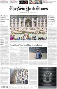 PRD y Trump en primeras planas del lunes - portadas-26-jun-nyt