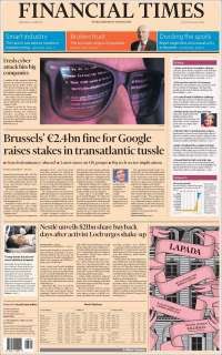 Javier Duarte y Google en primeras planas - portadas-28-jun-financial
