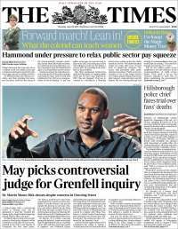 Lluvias y republicanos en primeras planas del jueves - portadas-29-jun-times