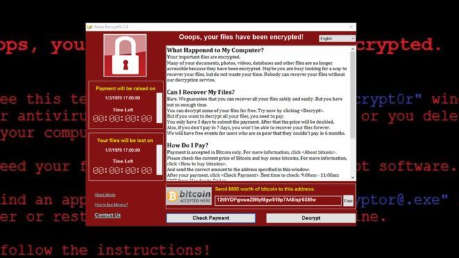 Ciberataque masivo pudo ser con fines políticos: especialistas - ransomware