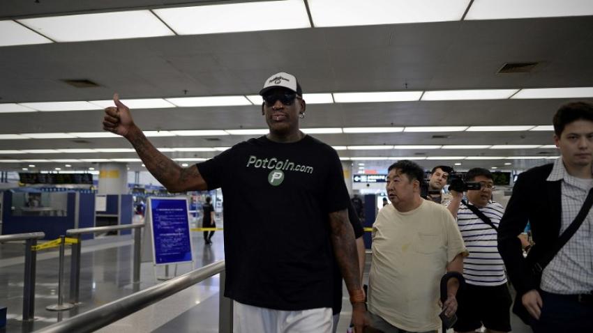 Dennis Rodman visita Corea del Norte en medio de tensiones