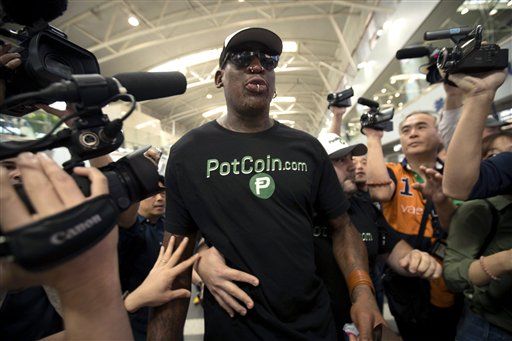 Dennis Rodman visita Corea del Norte en medio de tensiones - rodman-norcorea
