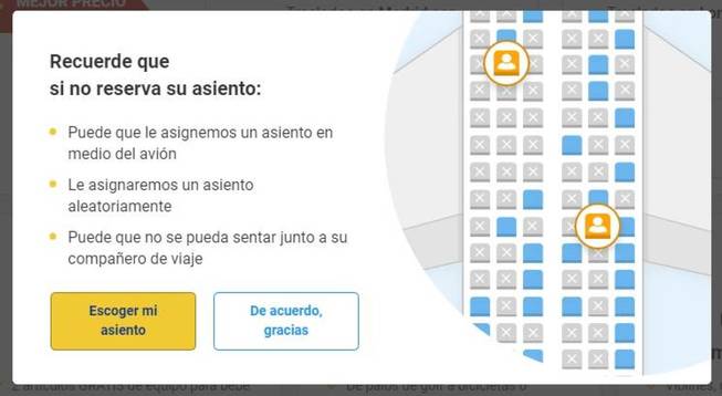 La estrategia de Ryanair para contrarrestar sus bajos precios - ryanair-asientos