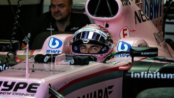Hamilton saldrá primero en GP de Azerbaiyán - sergio-perez