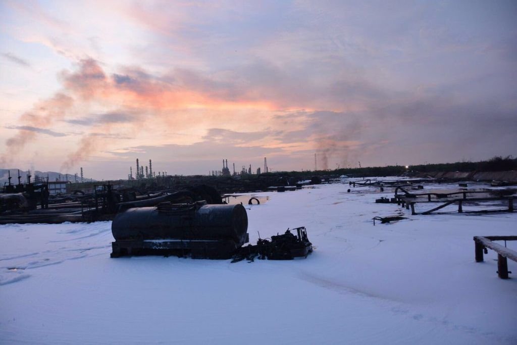Sofocan incendio de refinería en Salina Cruz - sofocan-incendio-salina-cruz2-1024x683