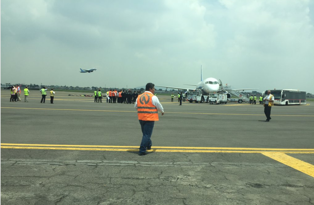 Falsa alarma de bomba en vuelo de Interjet