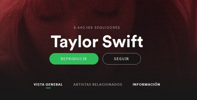 Taylor Swift regresa a Spotify